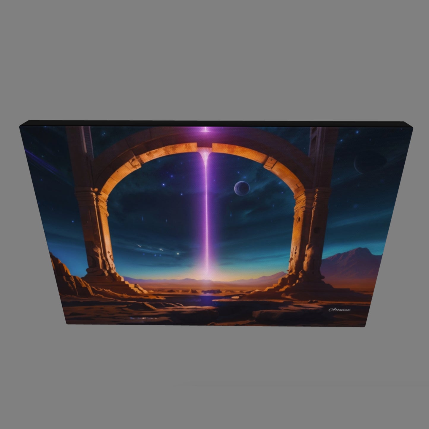 Door To The Universe Canvas Print