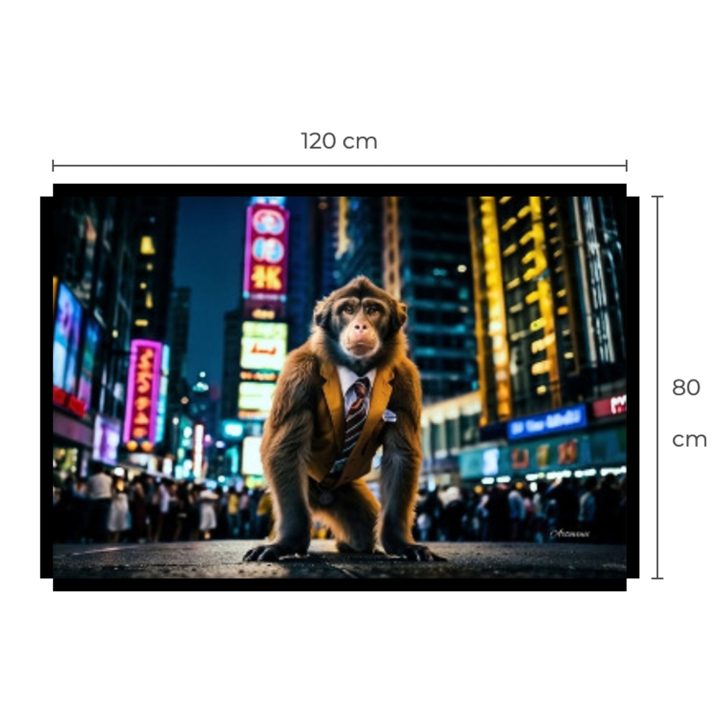 Majestic Monkey in the City