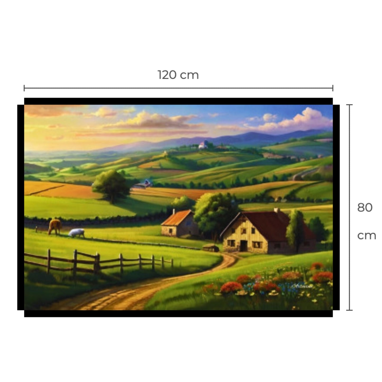 Countryside Canvas Wall Art