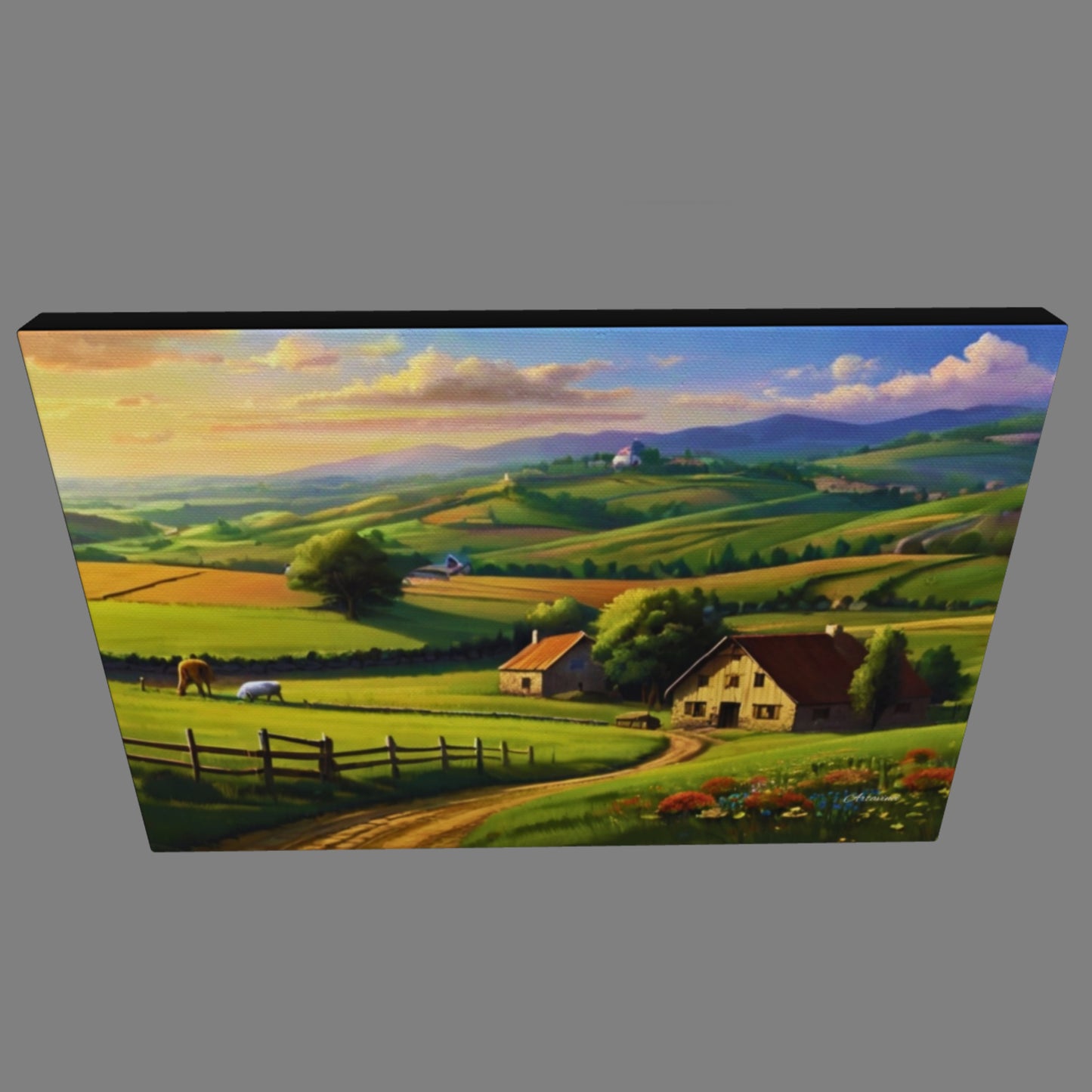 Countryside Canvas Wall Art