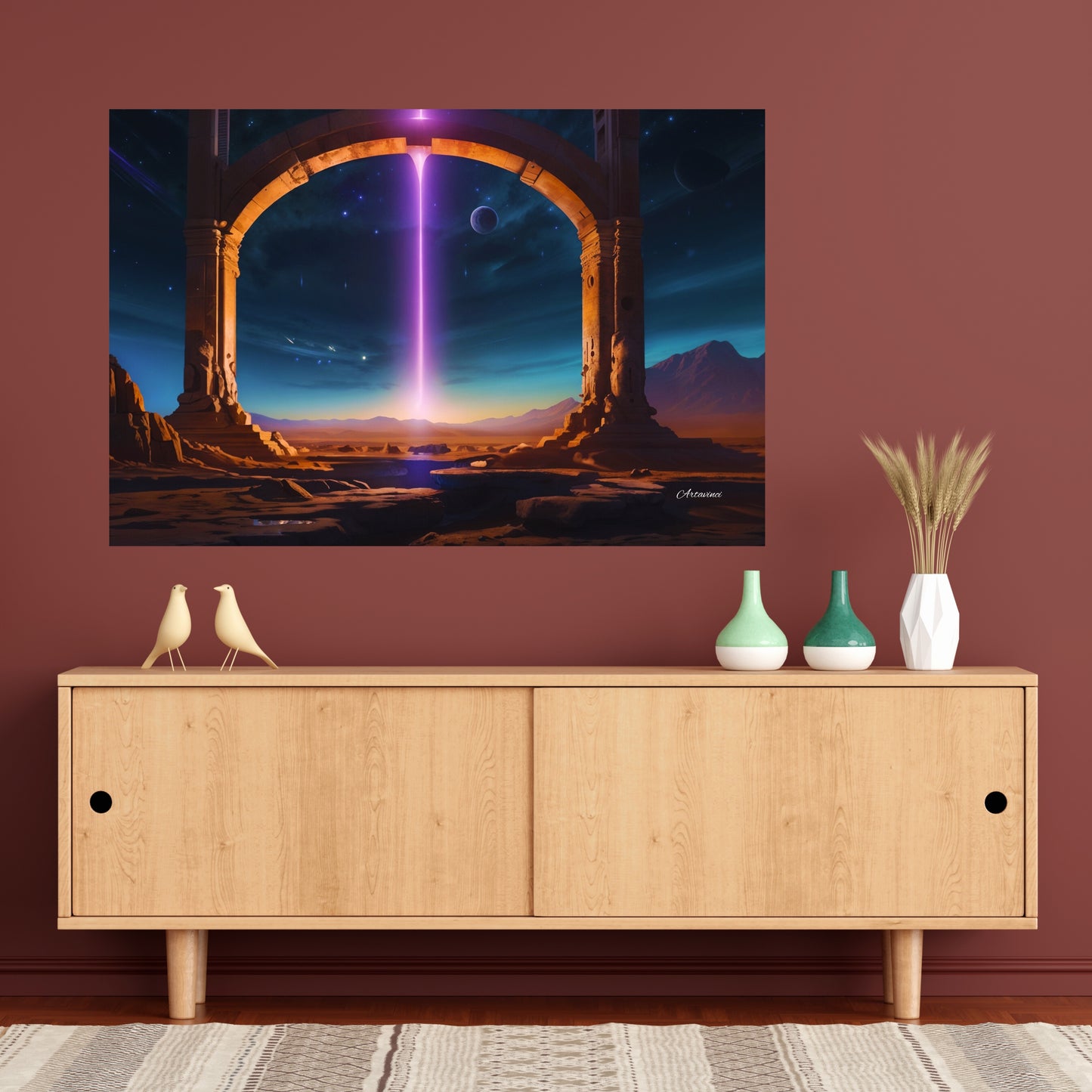 Door To The Universe Canvas Print