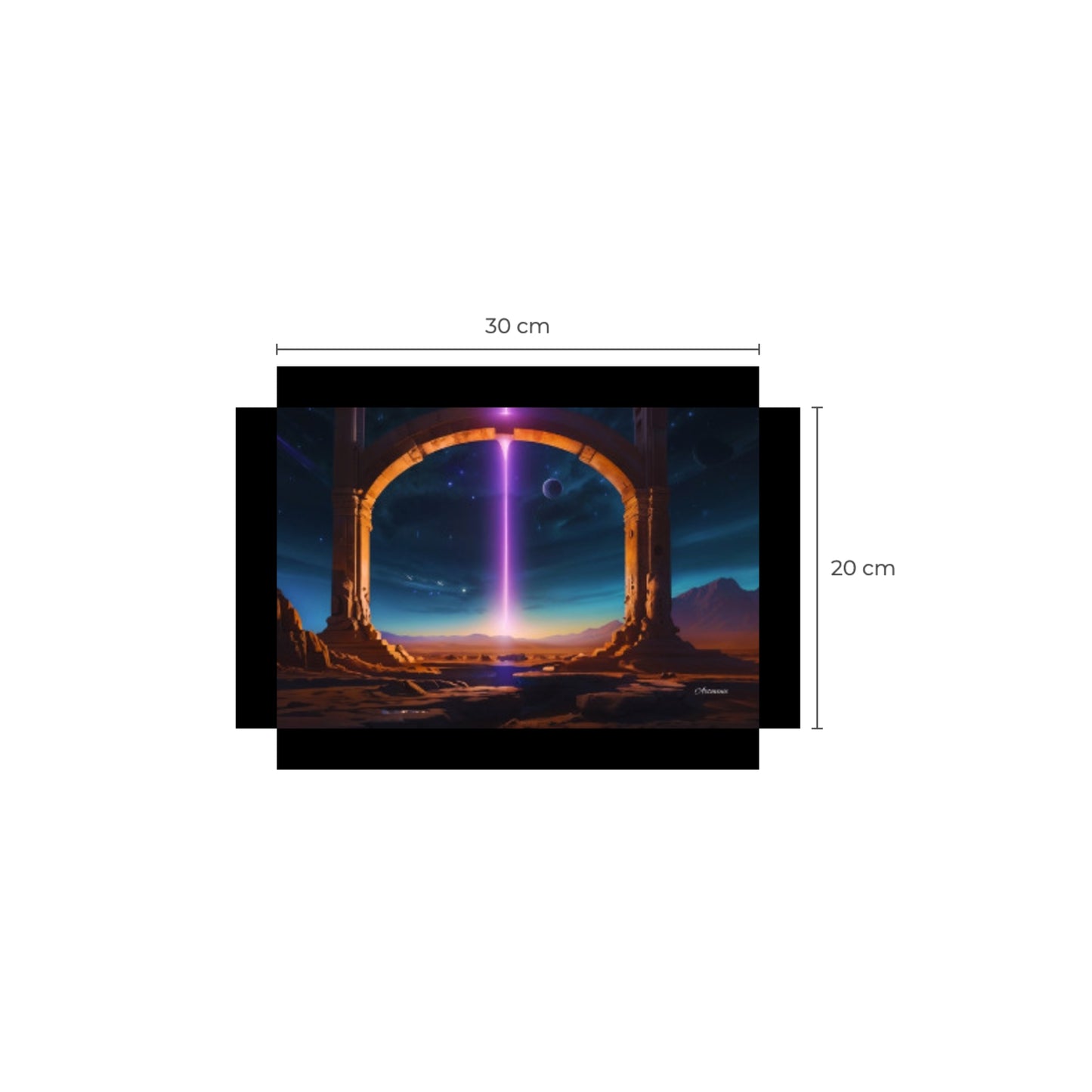 Door To The Universe Canvas Print