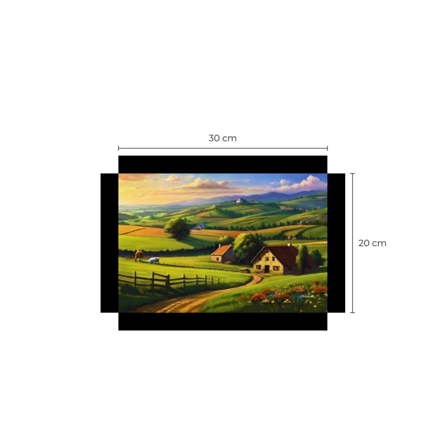 Countryside Canvas Wall Art