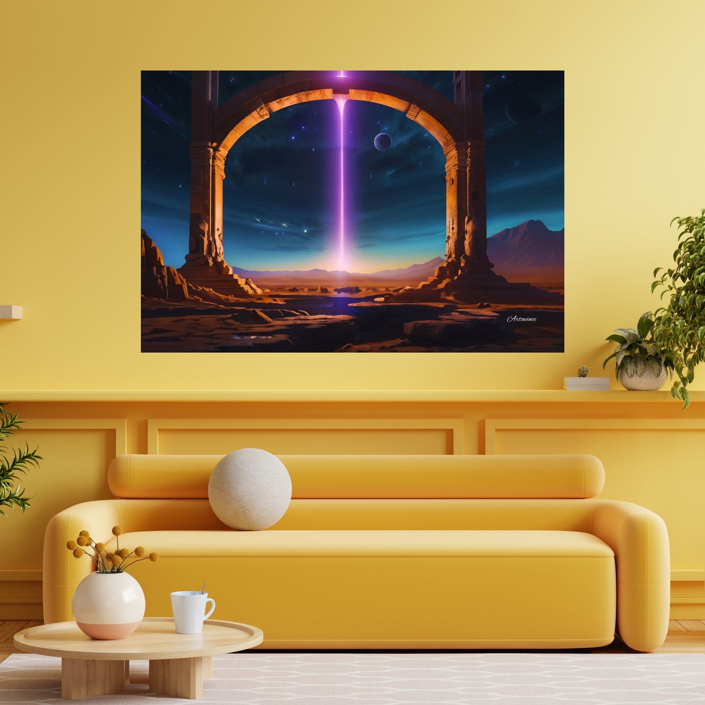 Door To The Universe Canvas Print