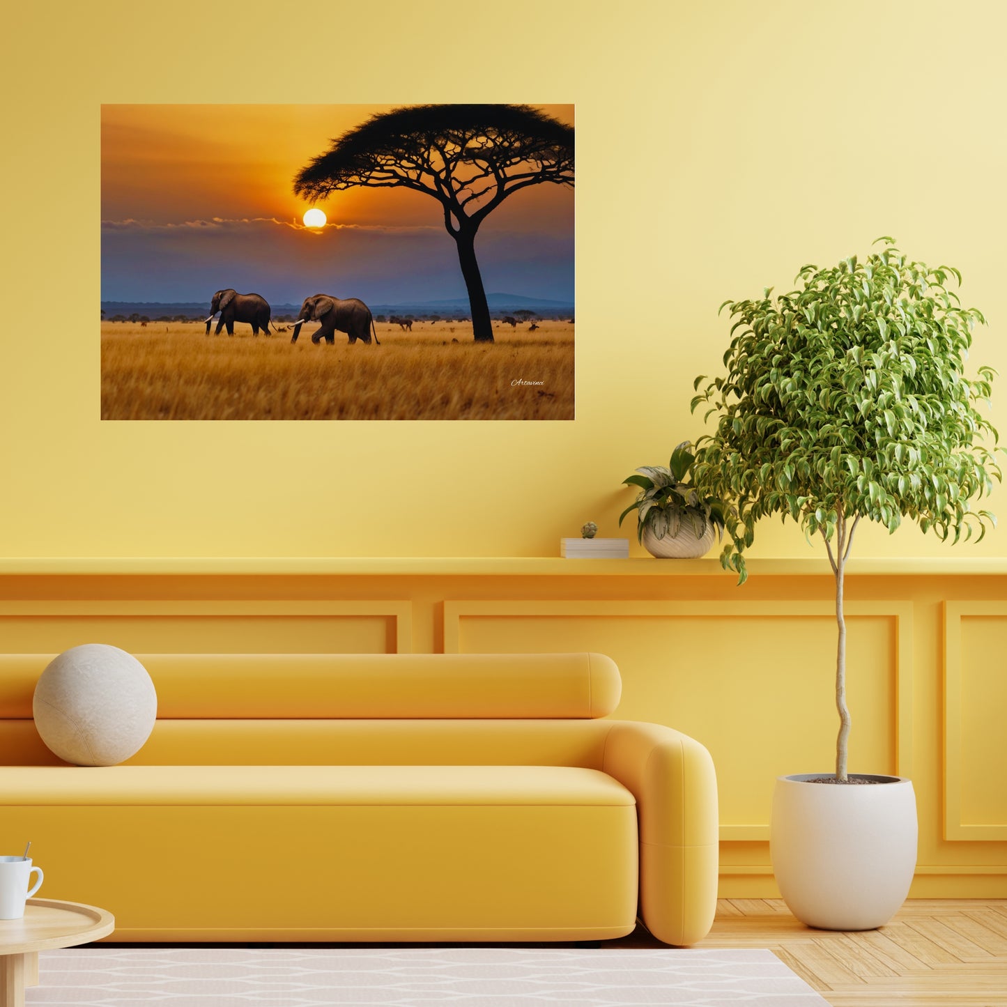 African Savanna Elephants