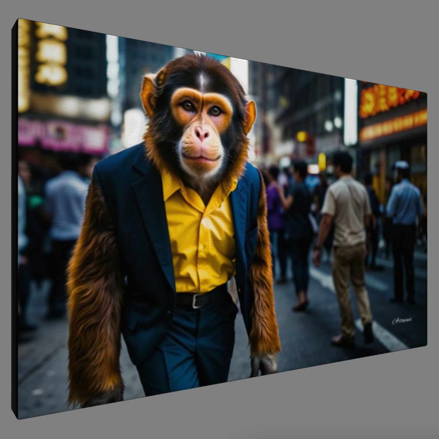 Urban Chic Monkey Wall Art