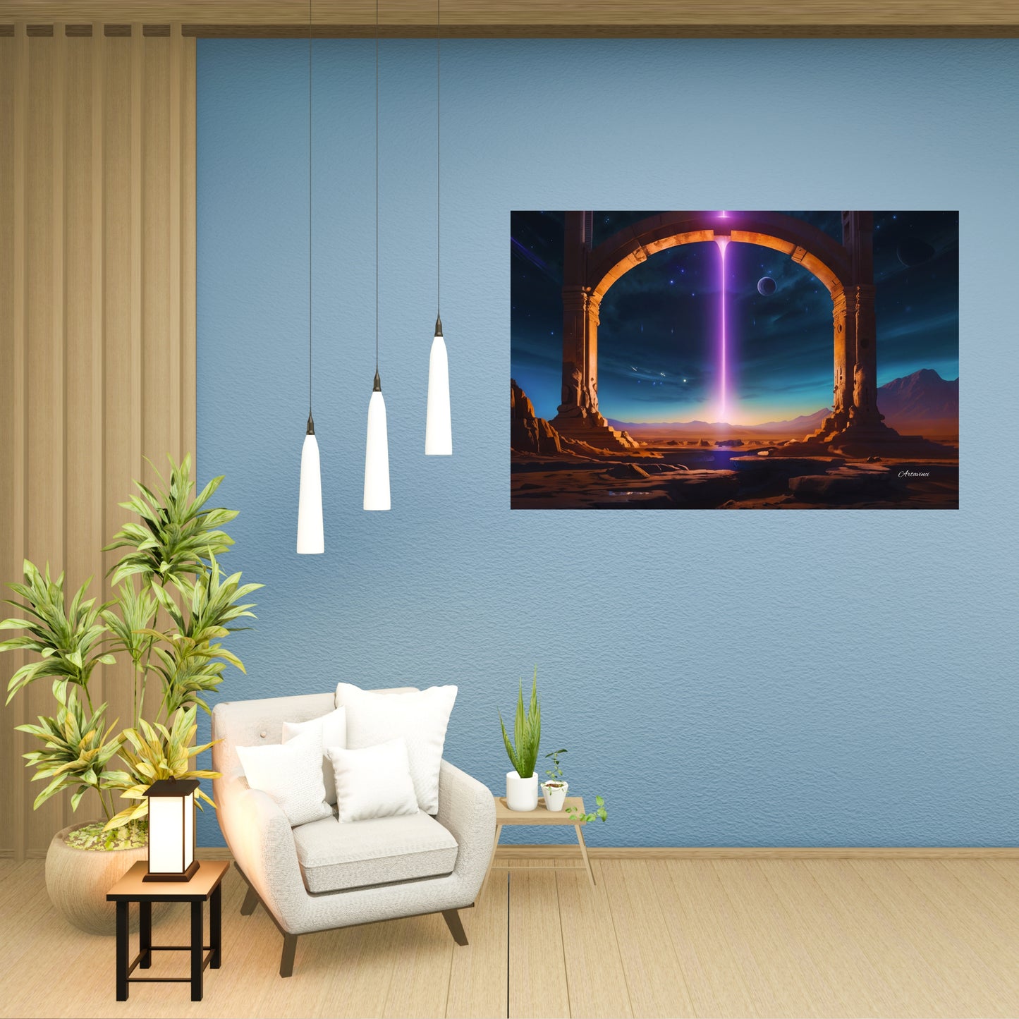 Door To The Universe Canvas Print