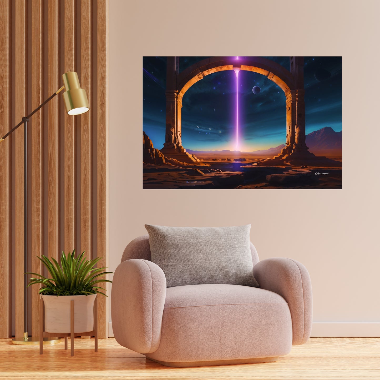 Door To The Universe Canvas Print