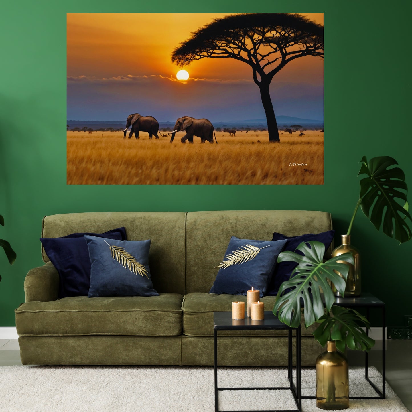 African Savanna Elephants