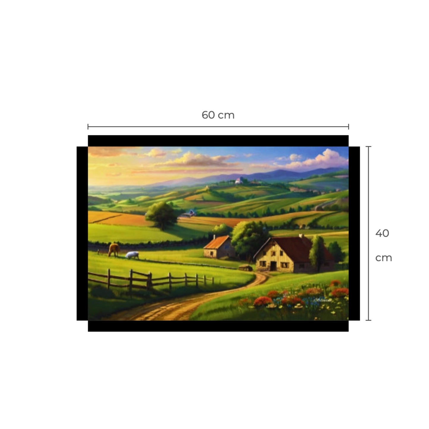 Countryside Canvas Wall Art