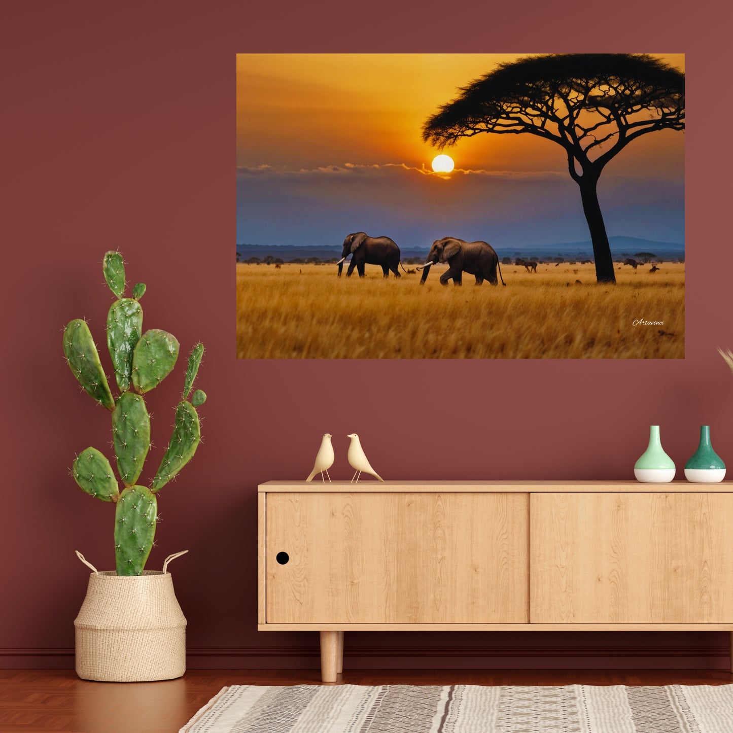African Savanna Elephants