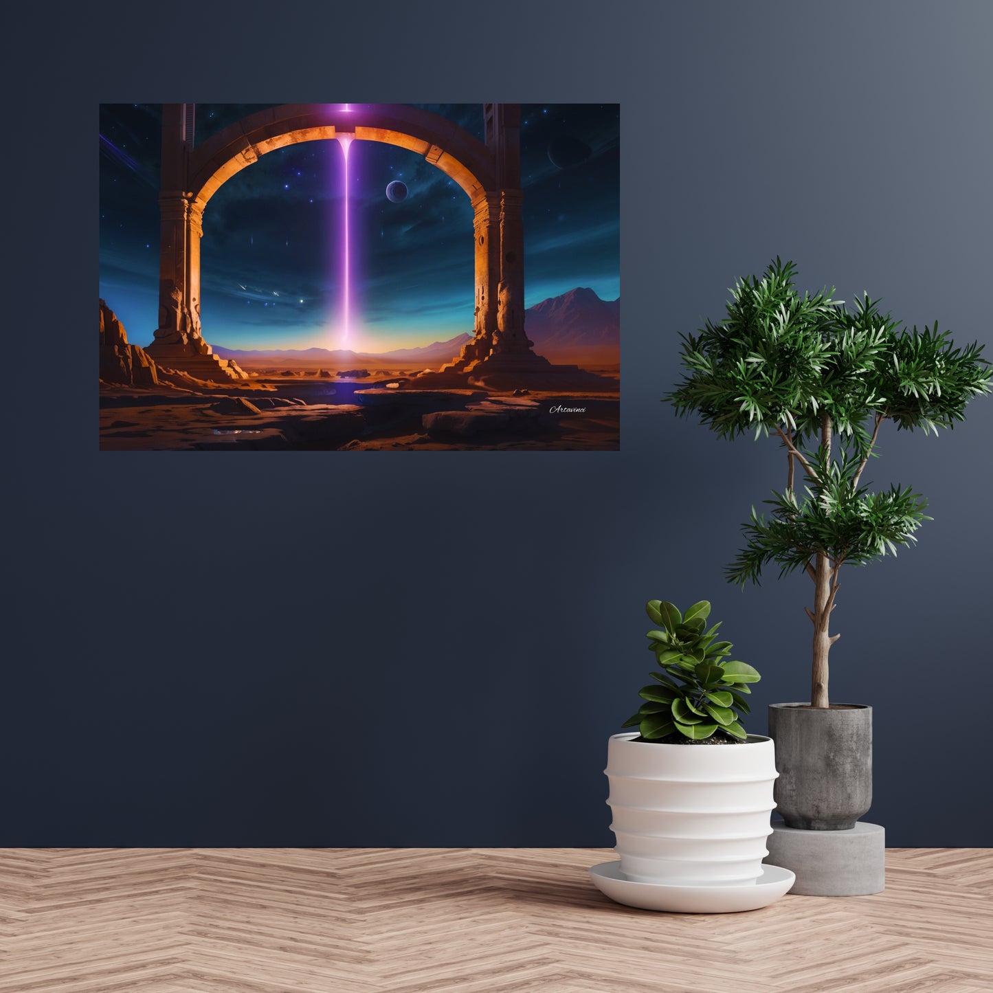 Door To The Universe Canvas Print