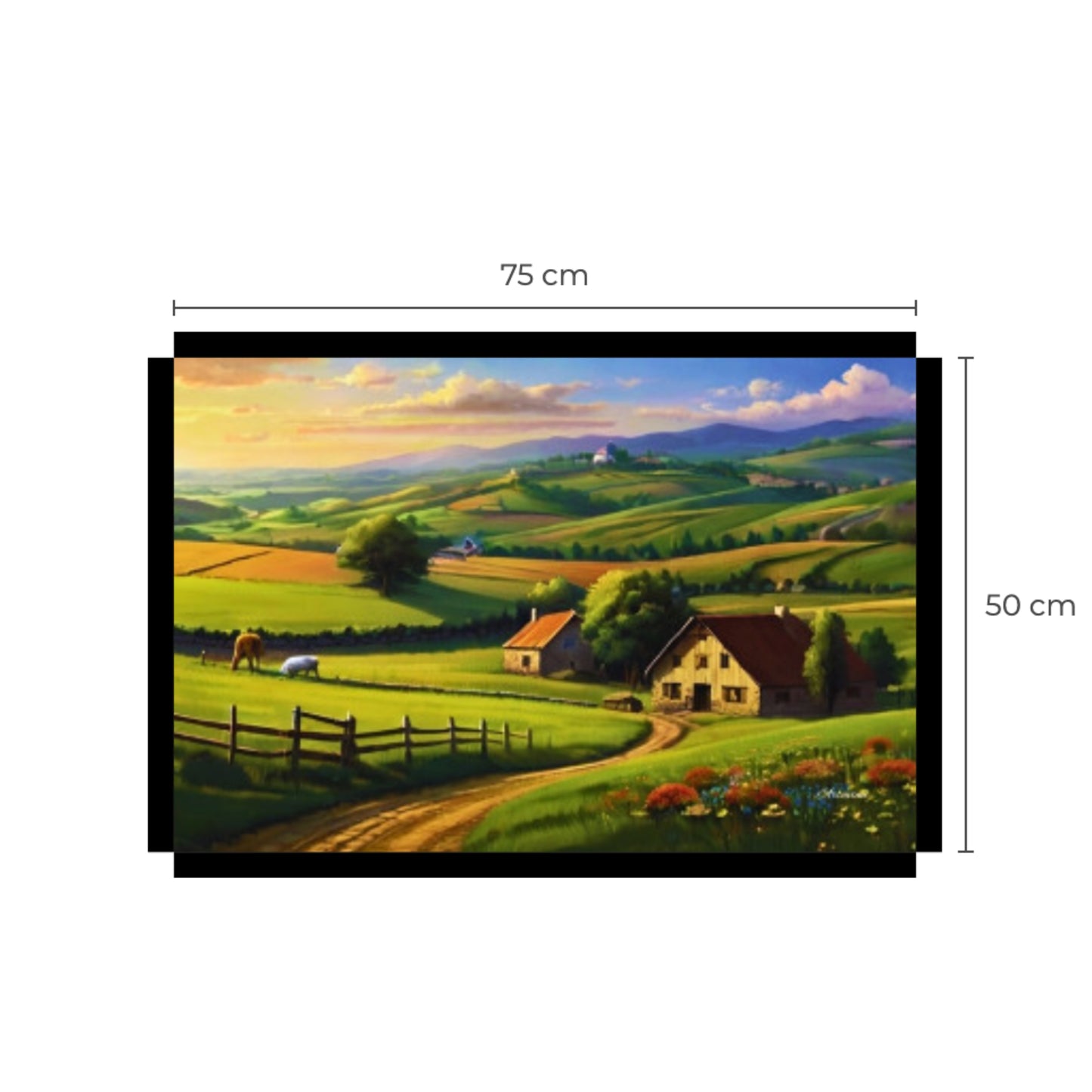 Countryside Canvas Wall Art