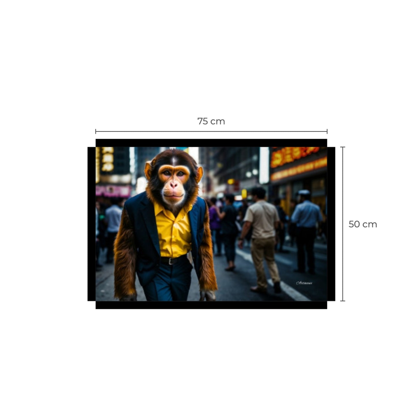 Urban Chic Monkey Wall Art