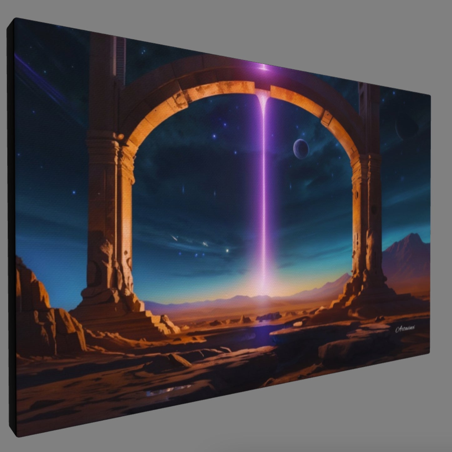 Door To The Universe Canvas Print