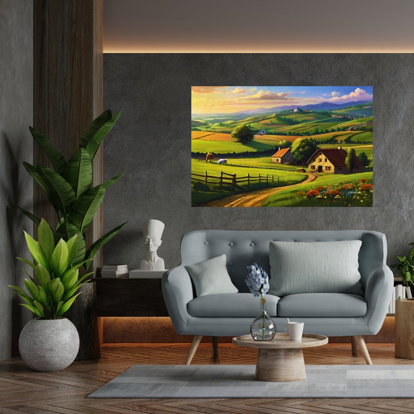 Countryside Canvas Wall Art