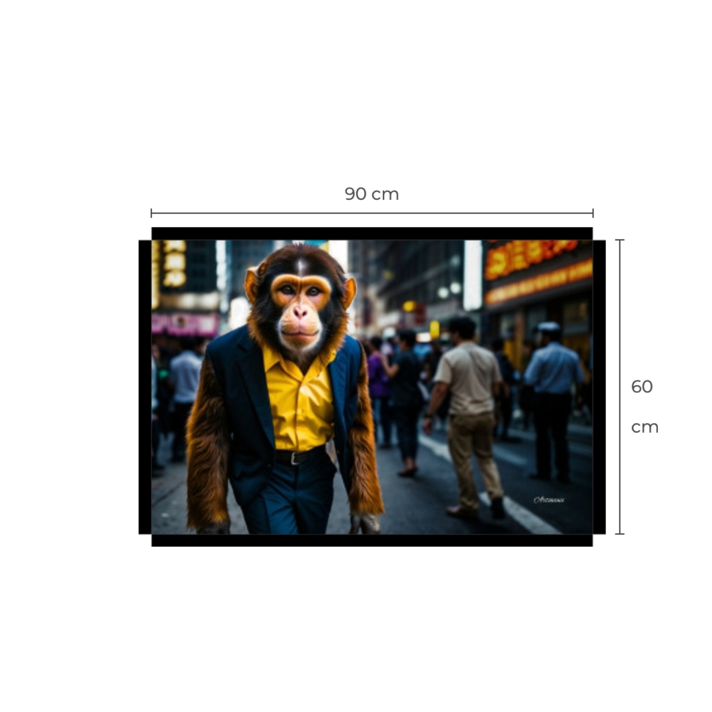 Urban Chic Monkey Wall Art