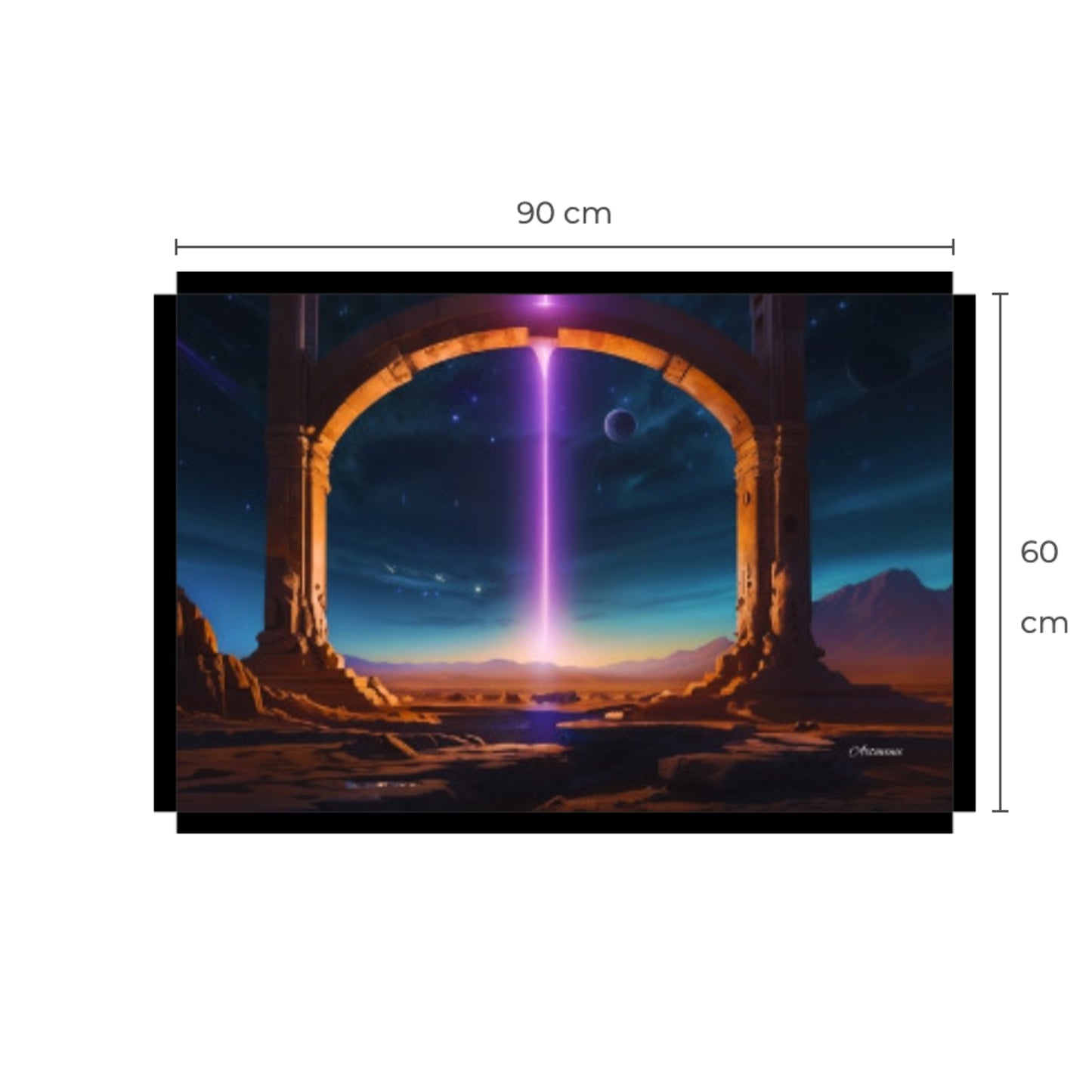 Door To The Universe Canvas Print