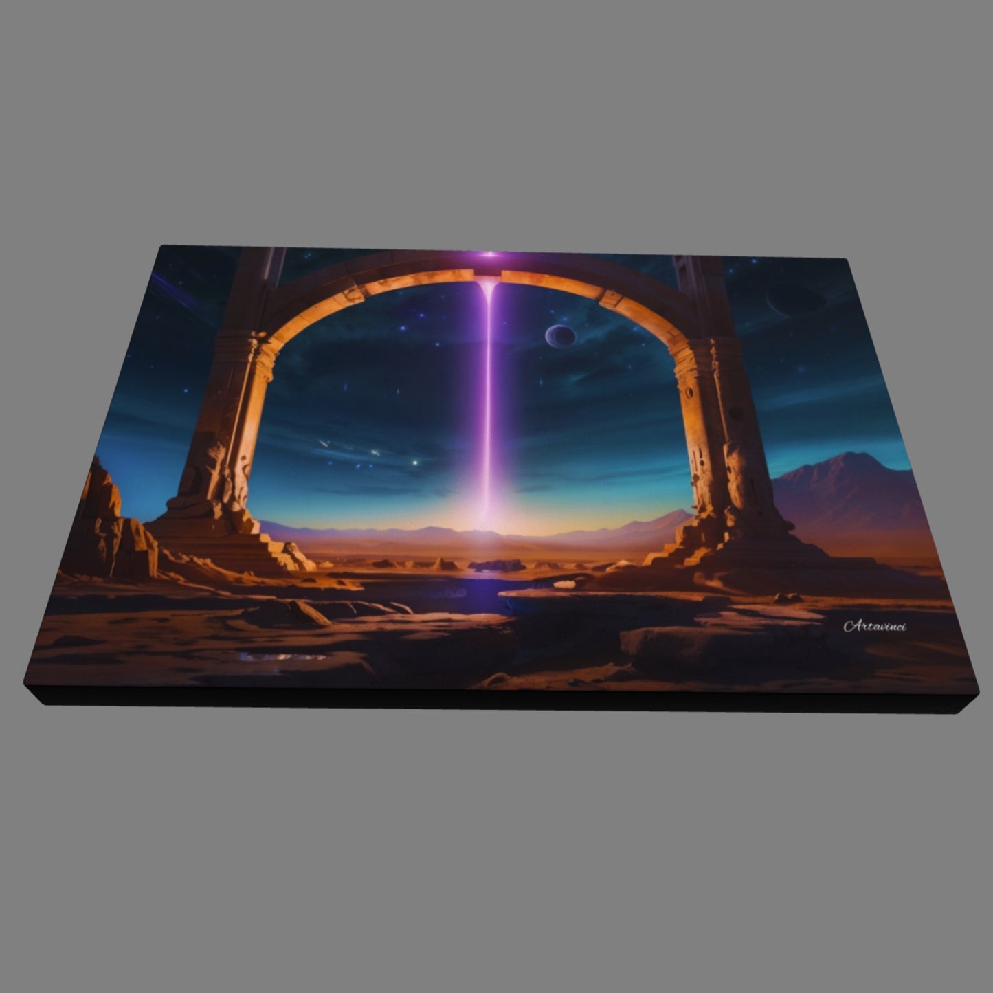 Door To The Universe Canvas Print