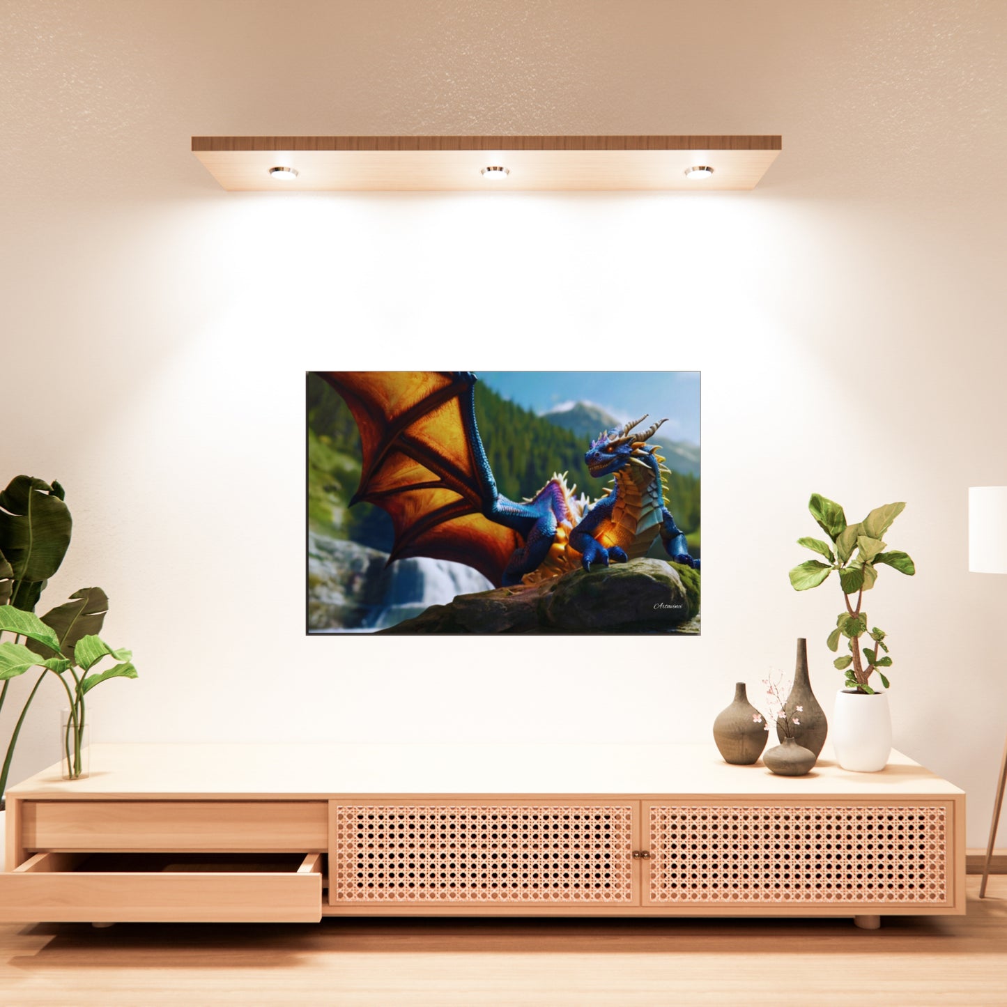 Dragon Canvas Art