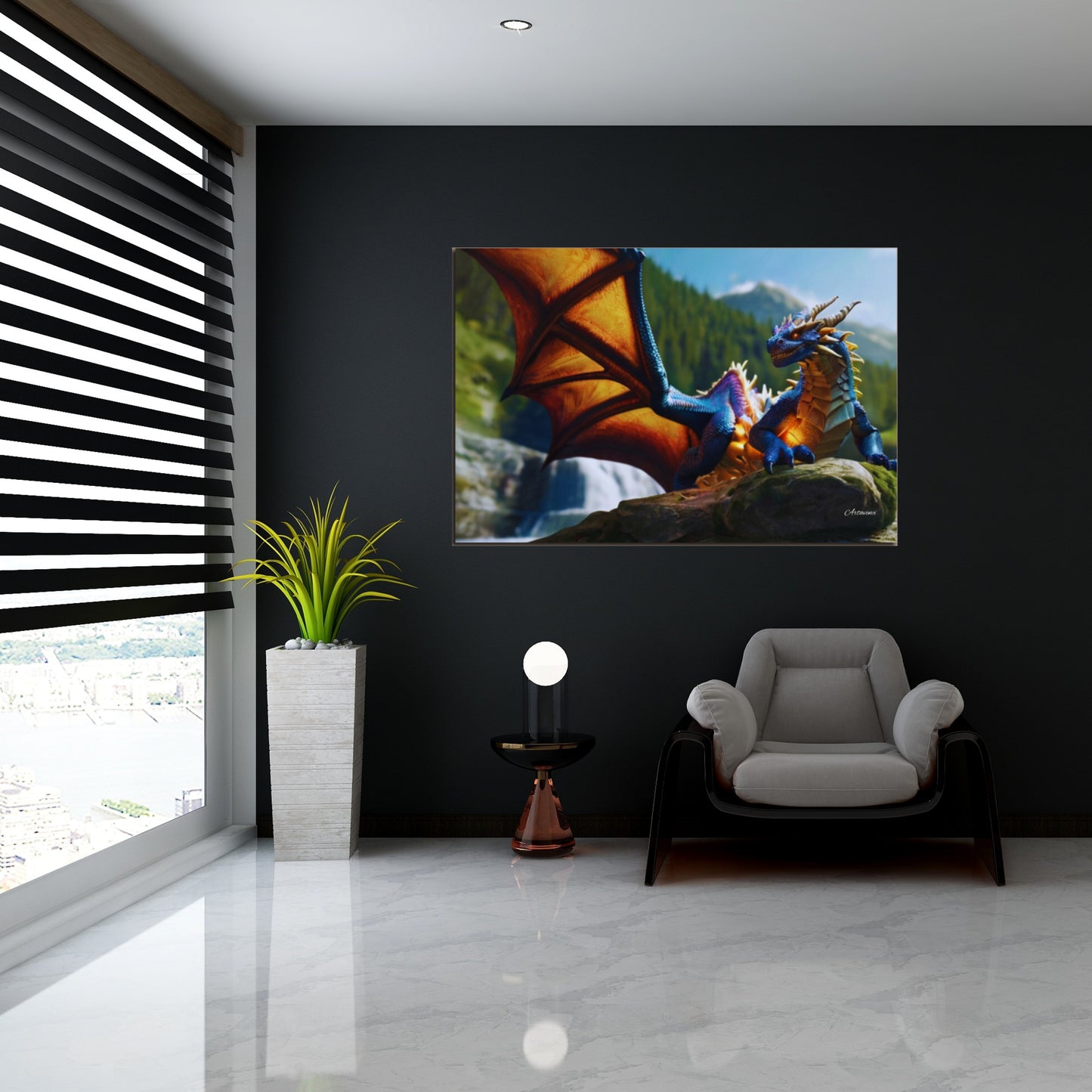 Dragon Canvas Art