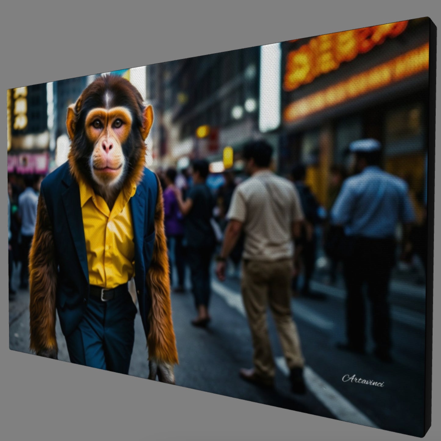 Urban Chic Monkey Wall Art