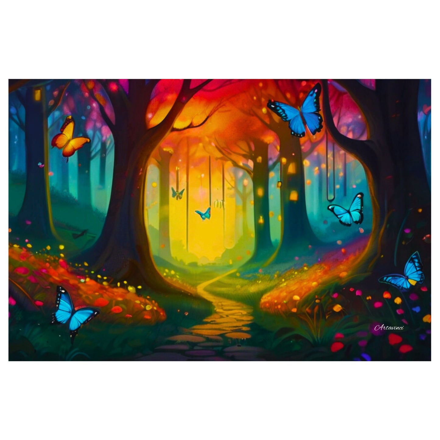 Fairytale Forest Canvas Art