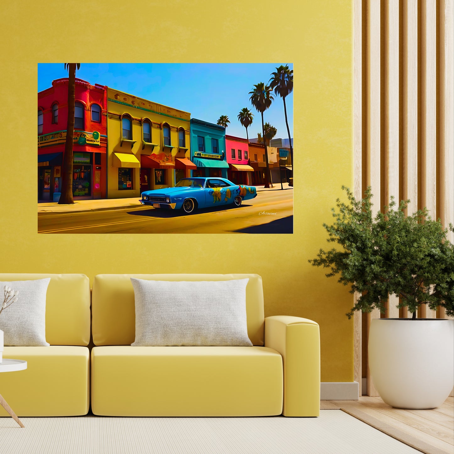 Los Angeles Canvas Wall Art