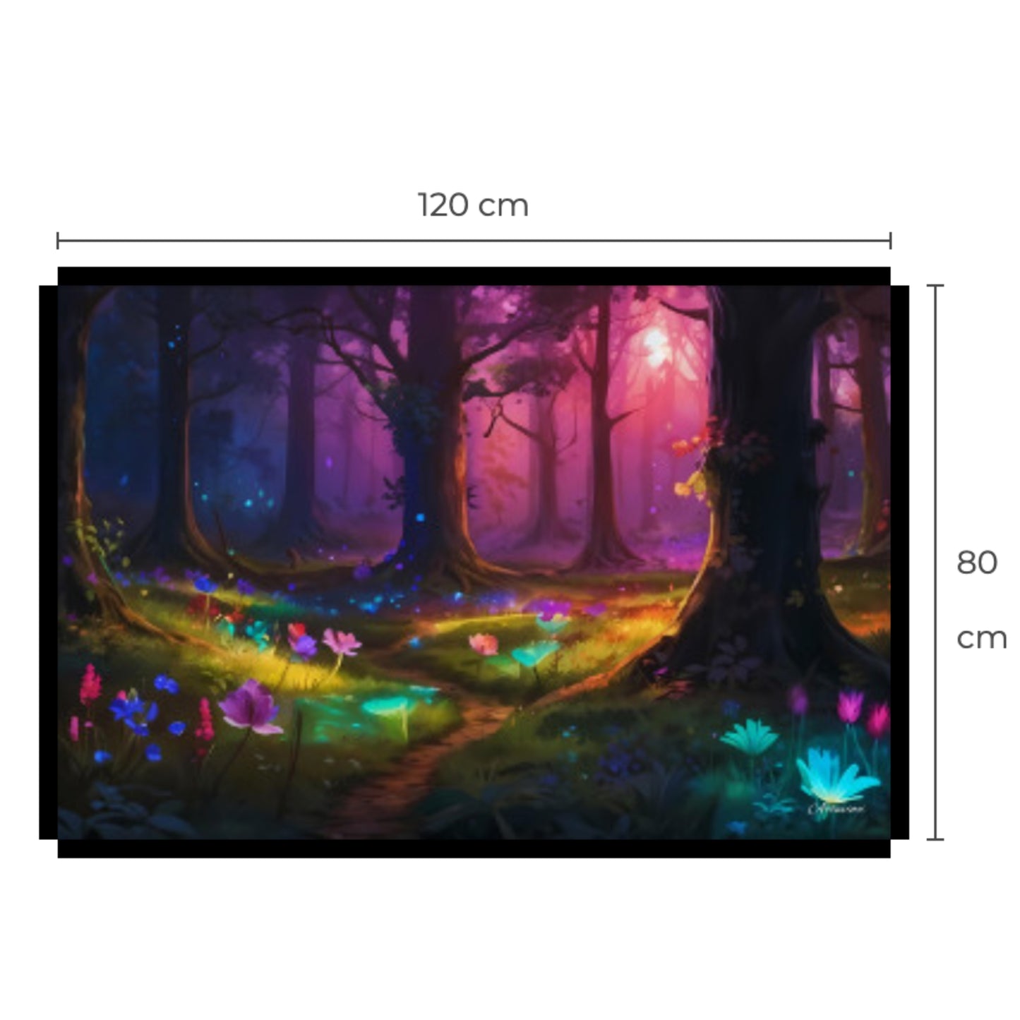 The Enchanted Forest Canvas Art Print