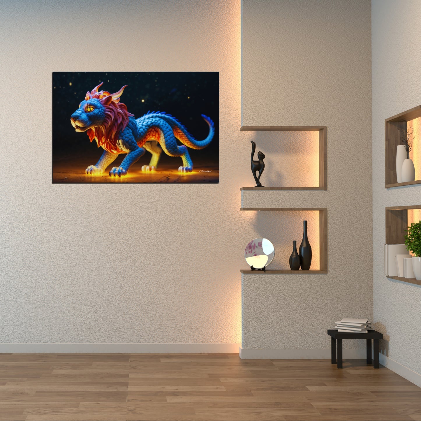 Mythical Hybrid Lion Wall Art