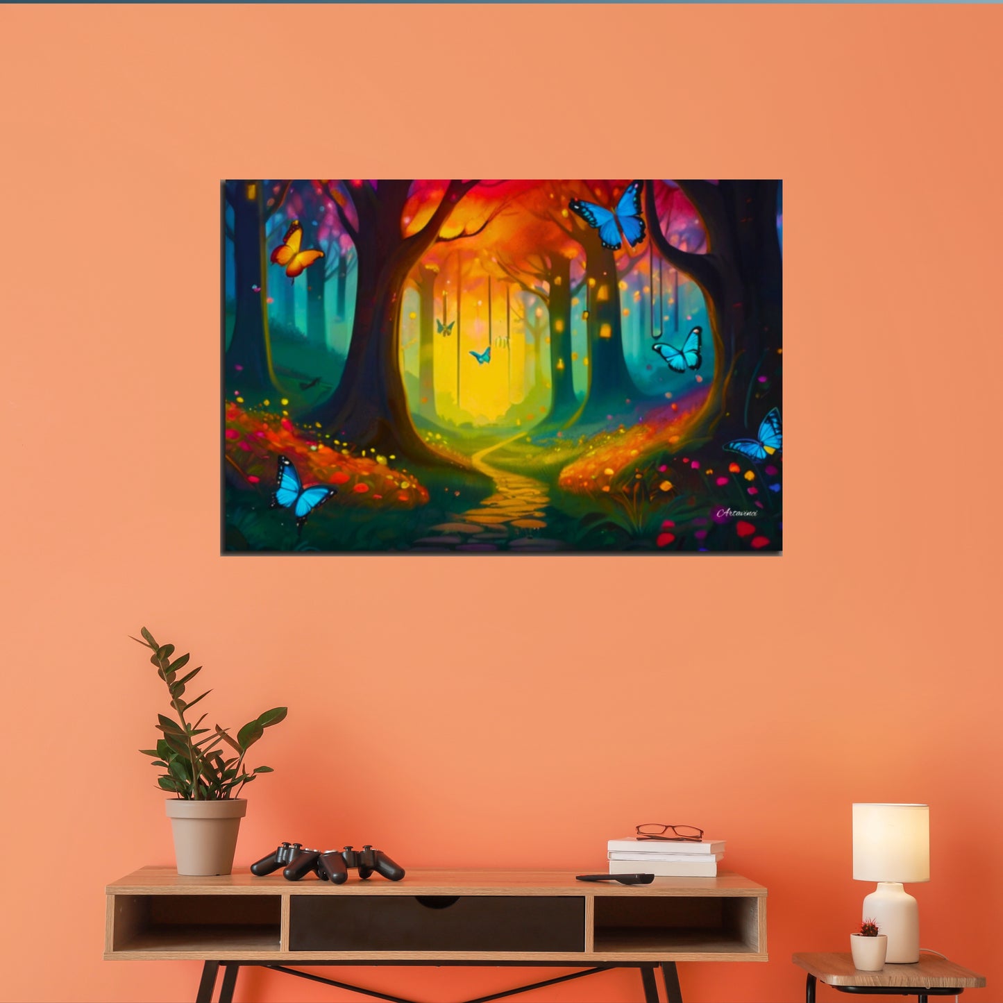 Fairytale Forest Canvas Art