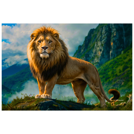 The Lion King Canvas Art Print