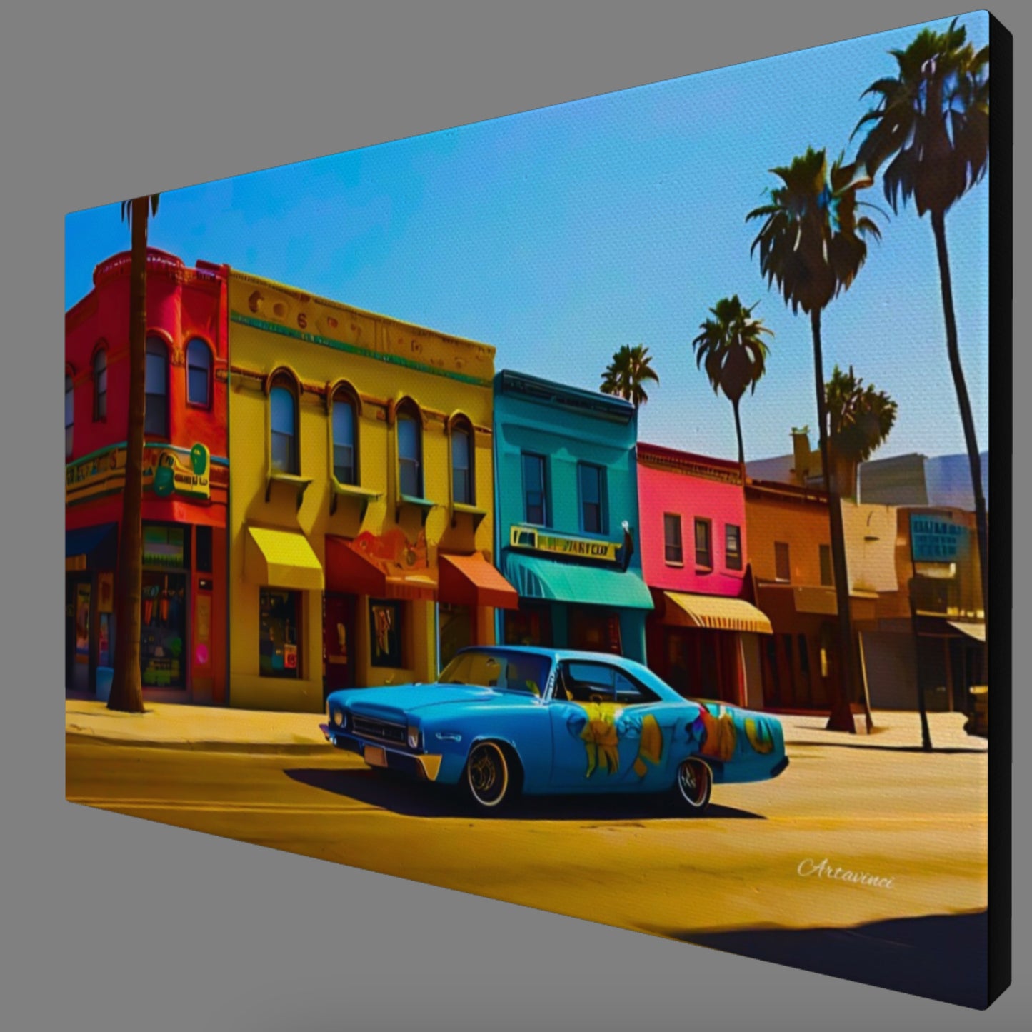 Los Angeles Canvas Wall Art