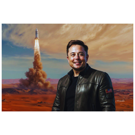 Elon Musk Wall Art