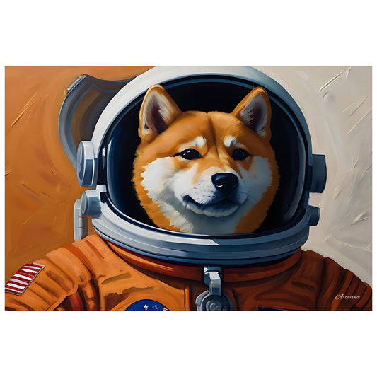 Dog Shiba Inu Canvas Art