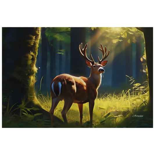 Deer Canvas Art Home Decor Wall Art