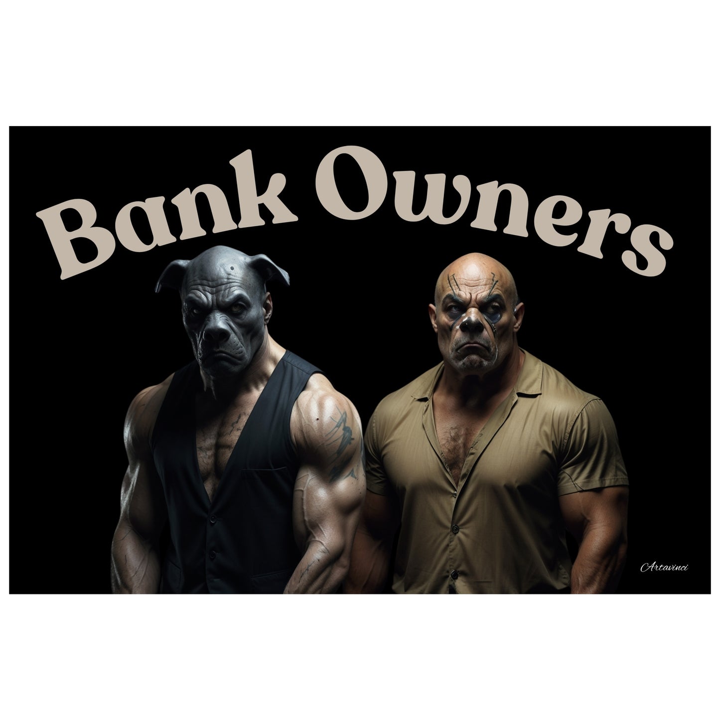 Bank Owners - Canvas Wall Art Print