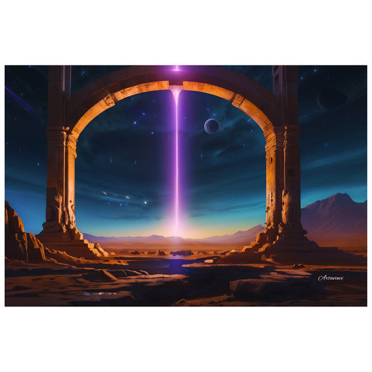 Door To The Universe Canvas Print