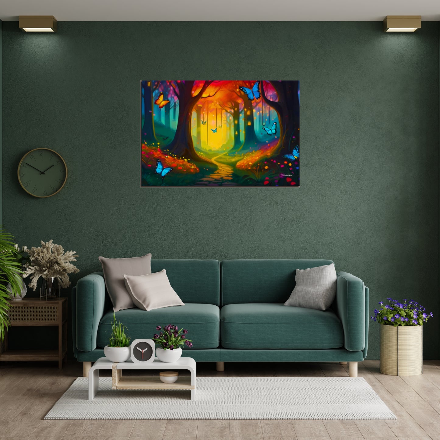 Fairytale Forest Canvas Art