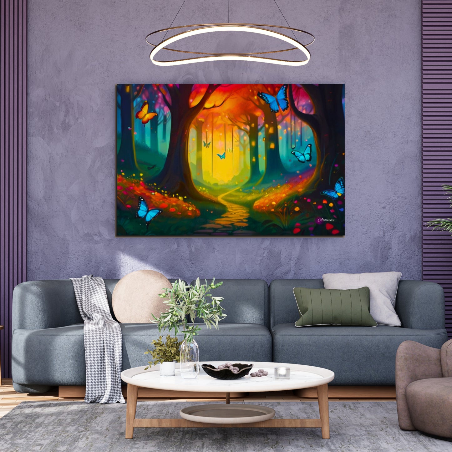 Fairytale Forest Canvas Art