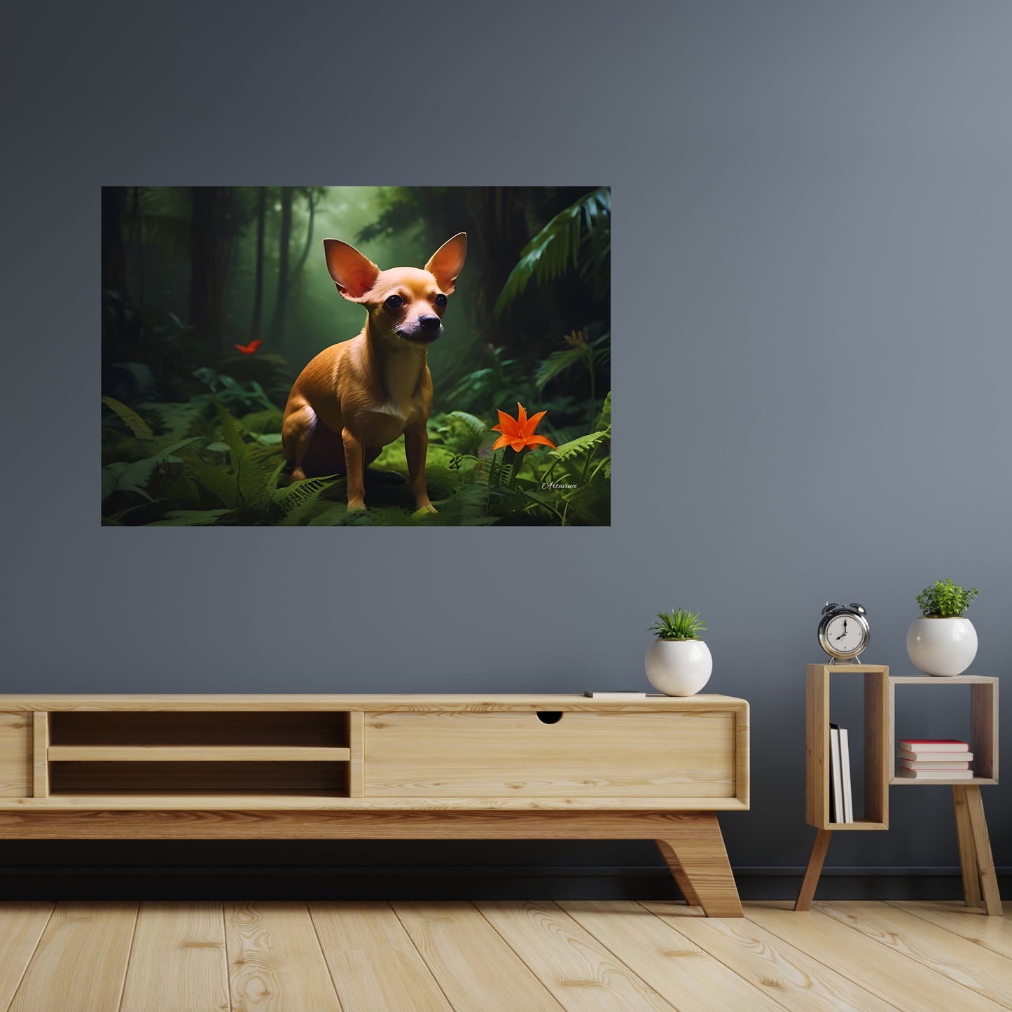 Dog Chihuahua Canvas Art