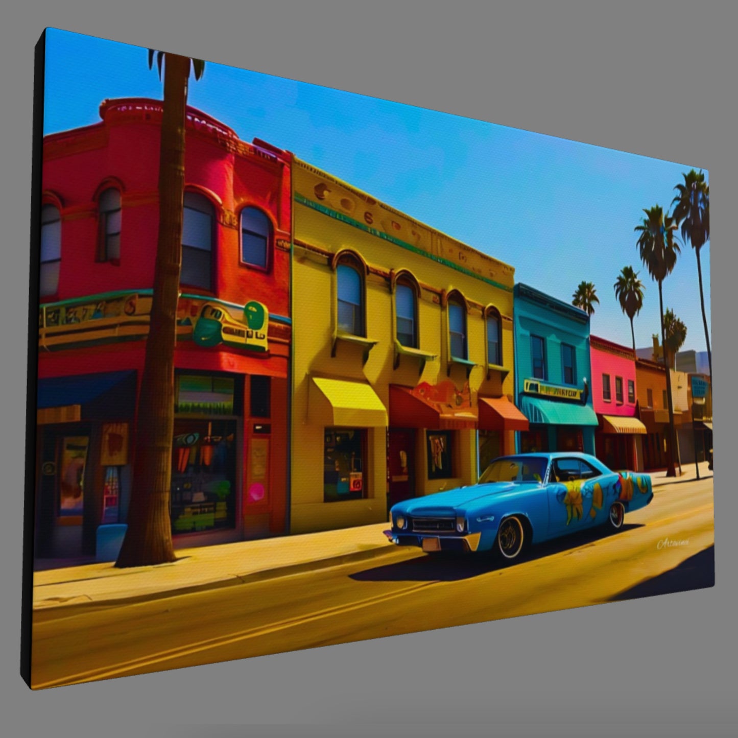 Los Angeles Canvas Wall Art