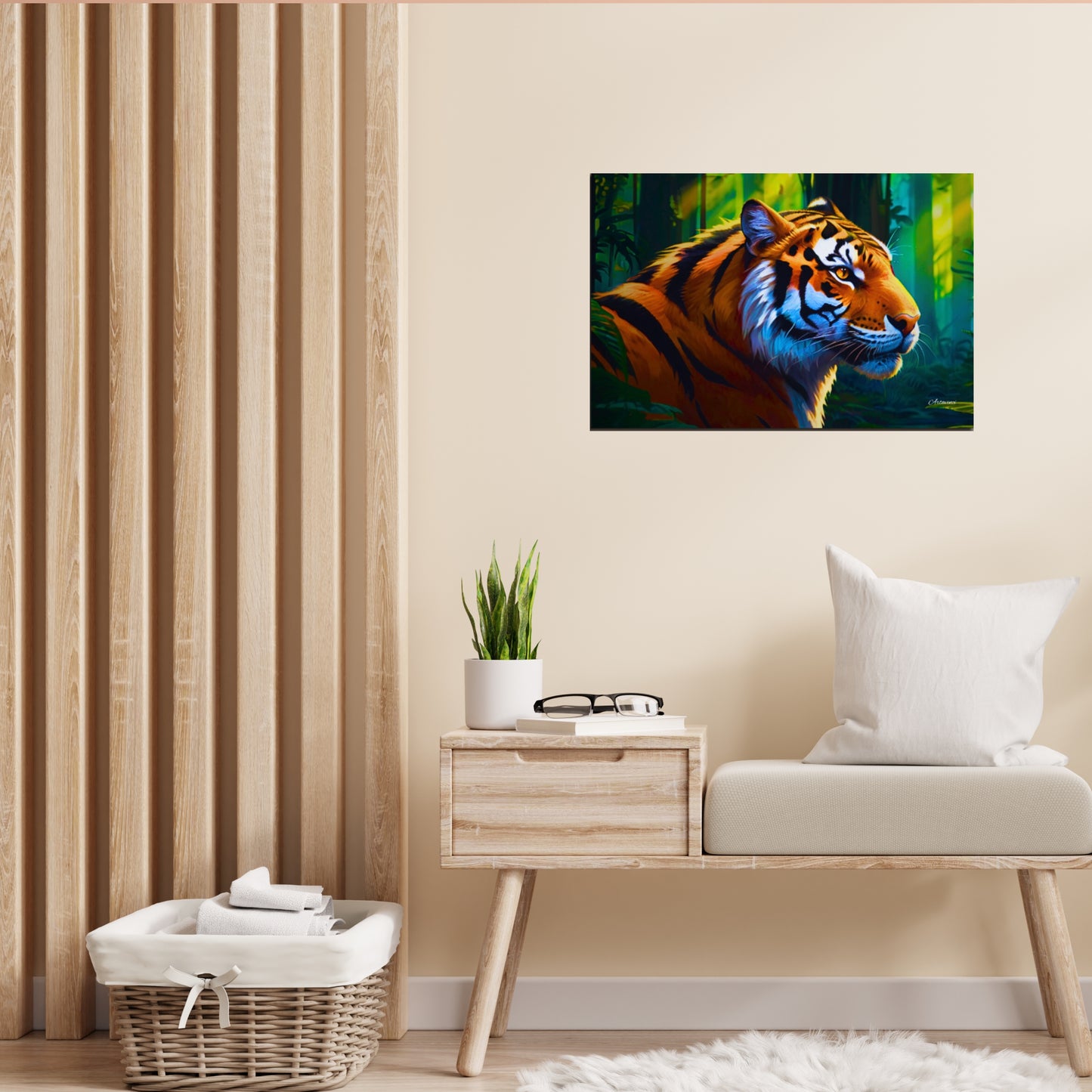 Majestic Tiger Canvas Art