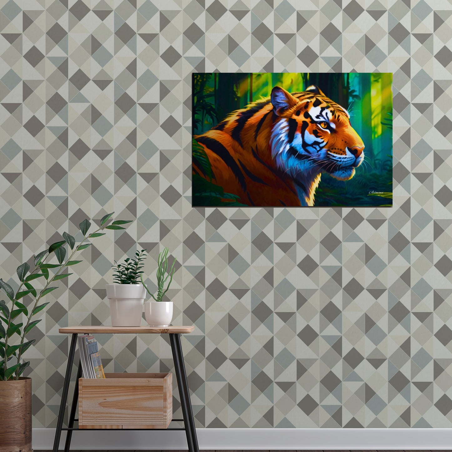 Majestic Tiger Canvas Art