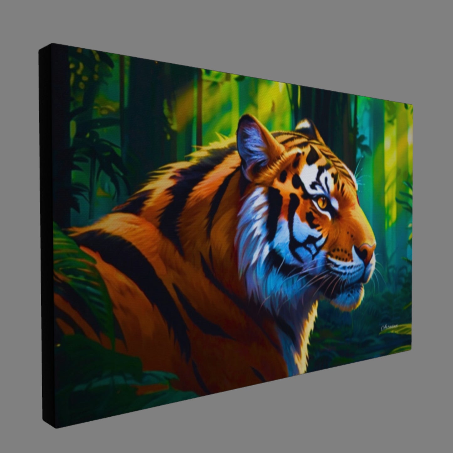 Majestic Tiger Canvas Art