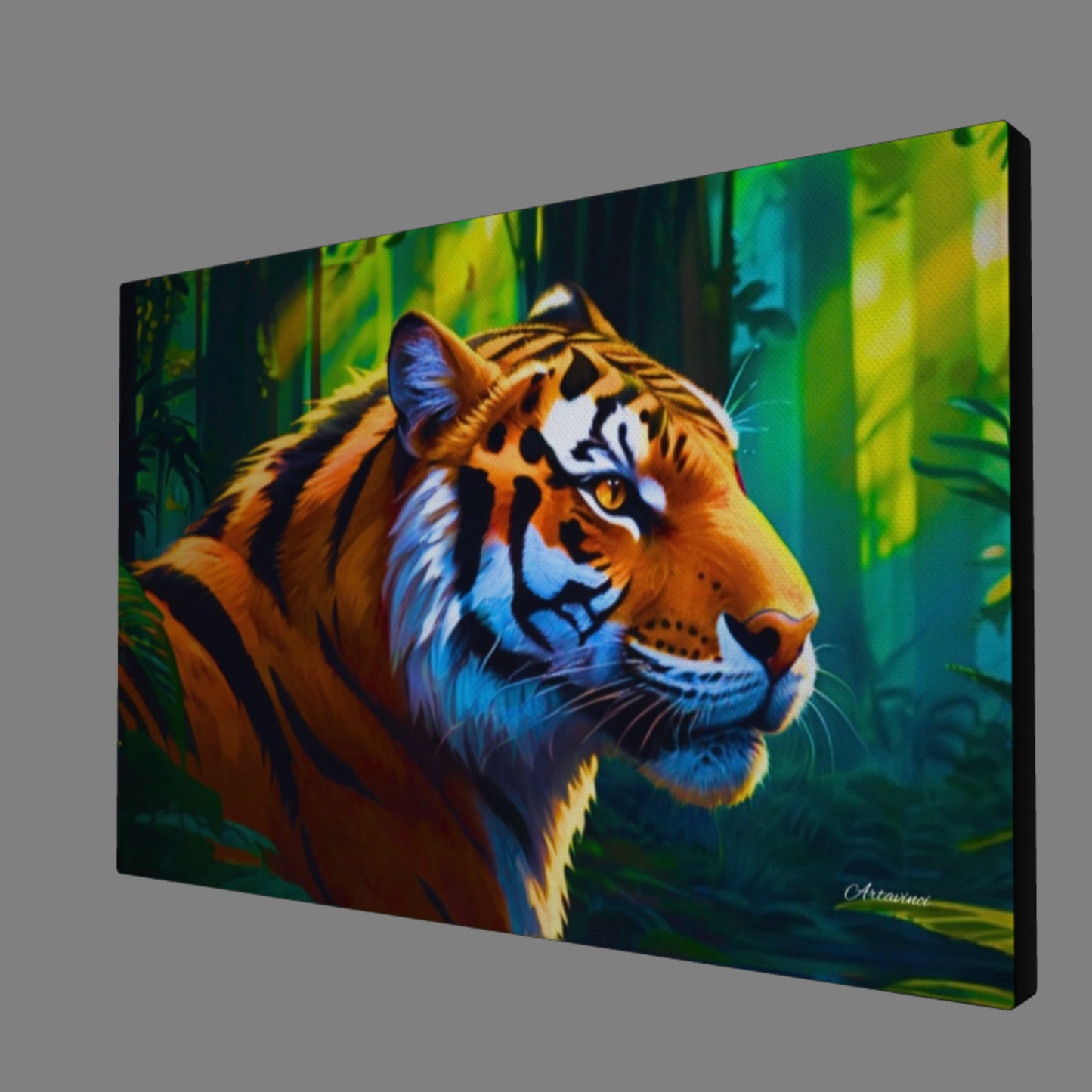 Majestic Tiger Canvas Art