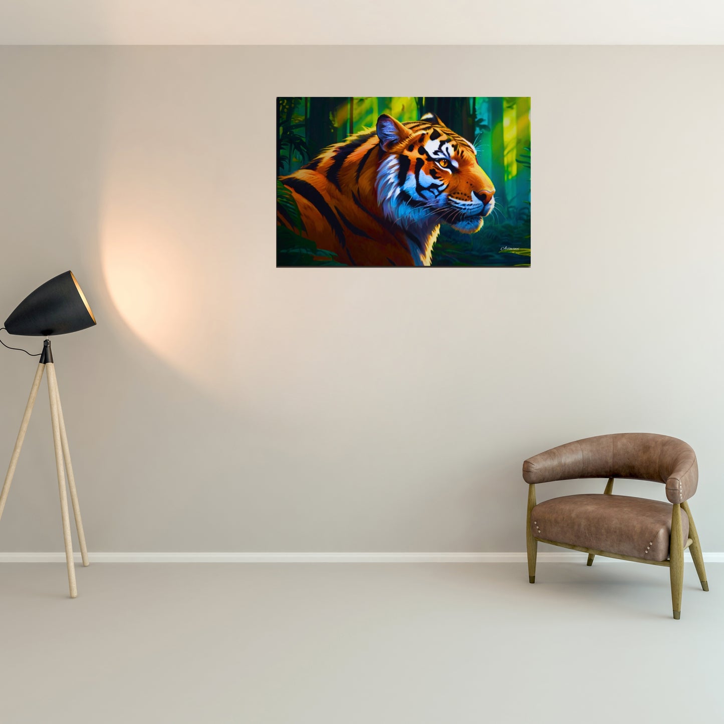 Majestic Tiger Canvas Art