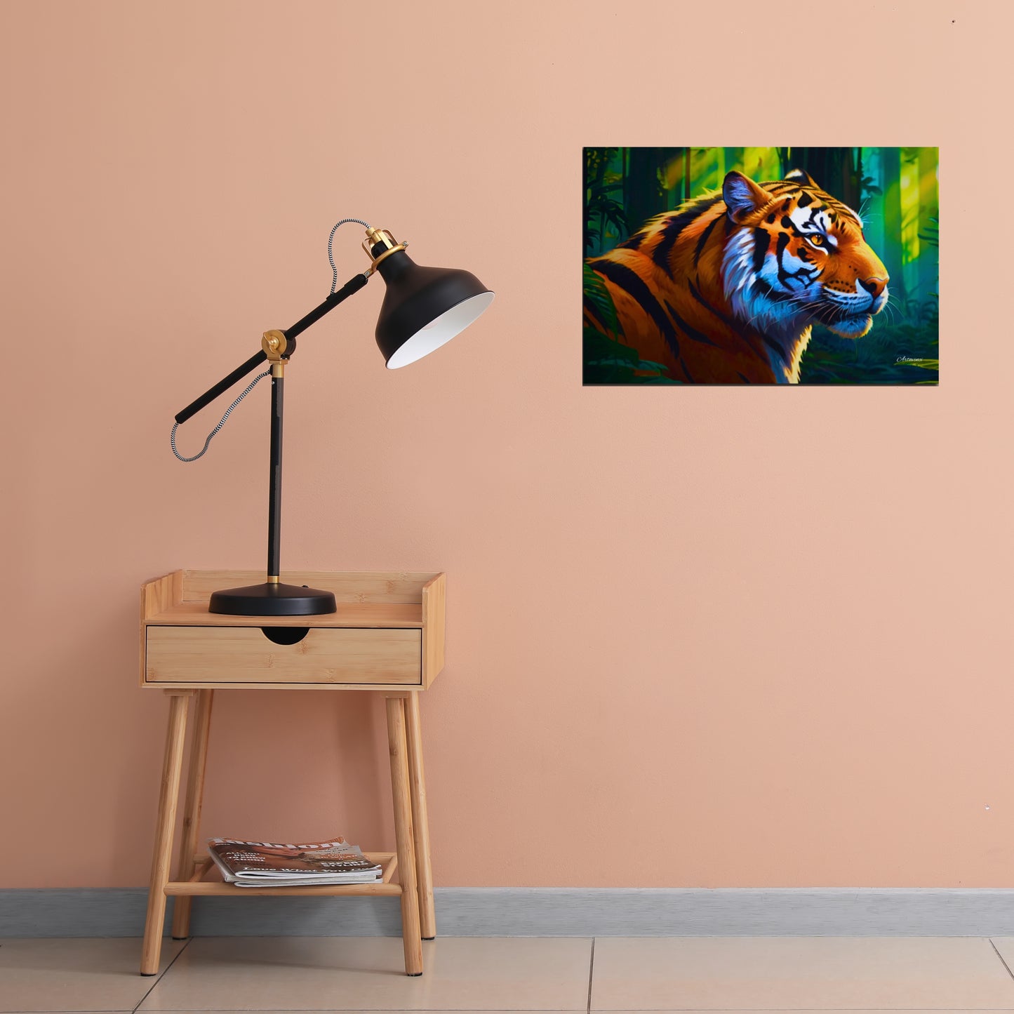 Majestic Tiger Canvas Art