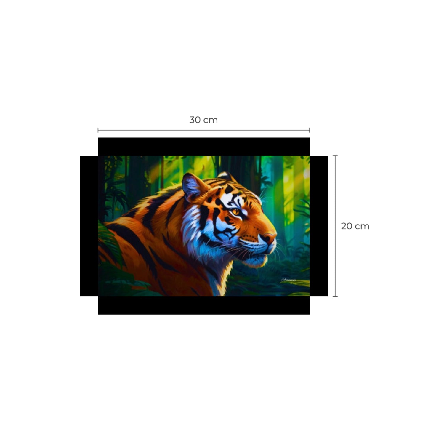 Majestic Tiger Canvas Art