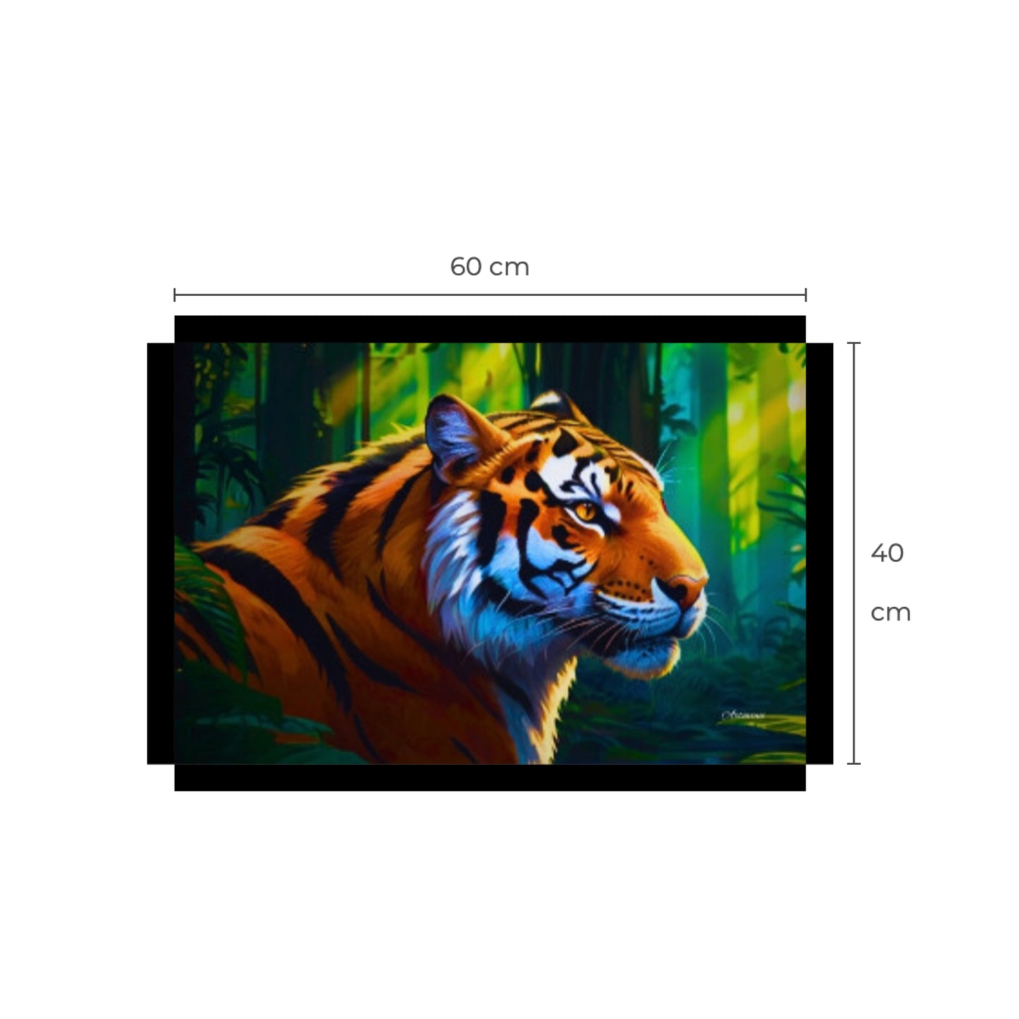 Majestic Tiger Canvas Art